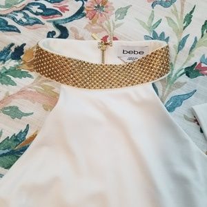 bebe Dresses - Bebe White Long Sleeve Dress bebe Dresses - Bebe White Long Sleeve Dress